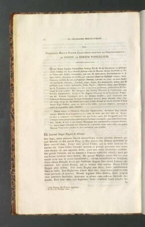 VI. Catalogus Regum Sveciæ Paganorum Pariter Et Christianorum Ab Ingone Ad Ericum Pomeranum.