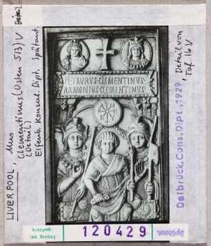 Liverpool, Museum: Clementinus, Diptychontafel