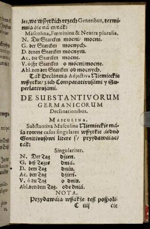 De Substantivorum