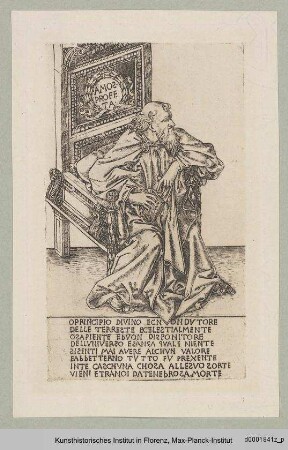 Propheten (Faksimiles), florentinisch : Amos (Faksimile)