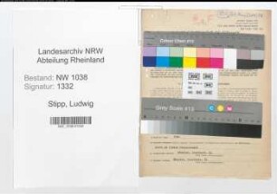 Entnazifizierung Ludwig Stipp , geb. 06.11.1898 (Kaufmann)