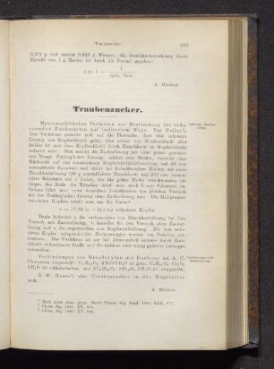 Traubenzucker