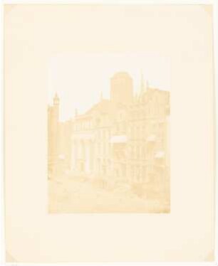 Langer Markt mit Steffenschem Haus, Danzig: Ansicht