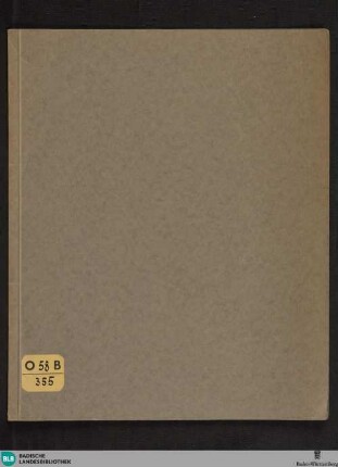 Statut der Großherzoglichen Hof- und Landesbibliothek