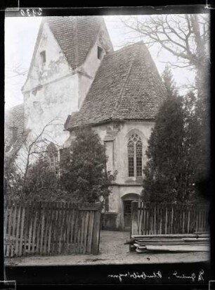Kirche von aussen; Chor