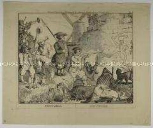 Die Probe - Politische Tragikomödie in Holland 1787 (Nr. I.)