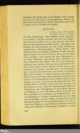 Einzug