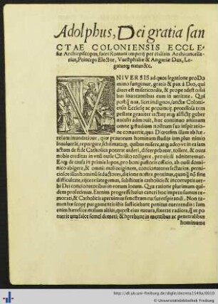 Universis ad quos legatione…