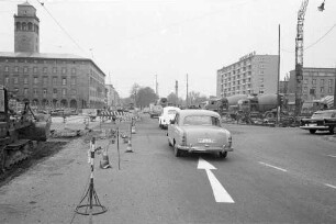 Umbau des Ettlinger-Tor-Platzes.