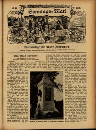 Ausgabe vom Sonntag, den 26. Oktober 1913.