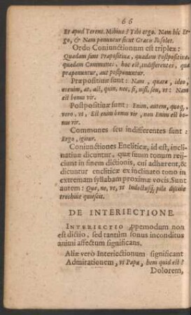 De Interiectione.