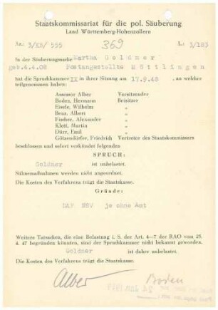 Goldner, Martha