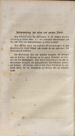 Johann Michael Sailer's sämmtliche Werke, 17. Theologische Schriften: Vorlesungen aus der Pastoraltheologie ; 2