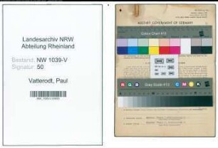 Entnazifizierung Paul Vatterodt , geb. 22.02.1903 (Kaufmann)