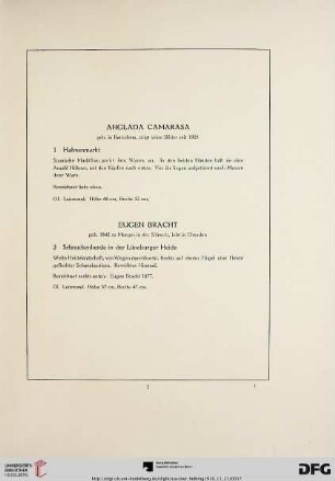 Ölgemälde (Nr. 1-60)
