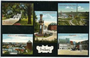 Freiberg. verschiedene Ansichten