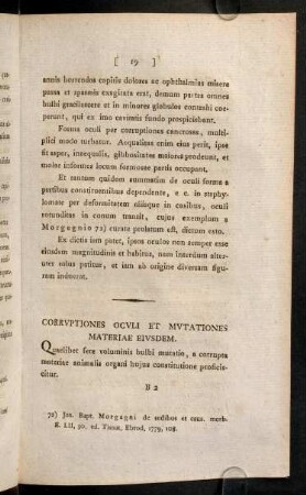 19-24, Corrvptiones Ocvli Et Mvtationes Materiae Eivsdem.