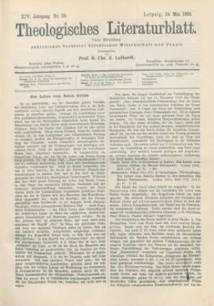 231-234 Zur Lehre vom Reich Gottes