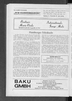 Hamburger Schicksale