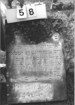 Grabstein 58