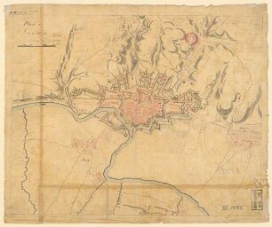 Plan de Sedan 1707 : cop. d. Kaufmann, Ing.