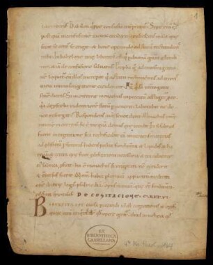 [Diadema monachorum] Cap. 36 und 39