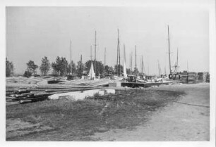 Urlaubsreise. Fischerhafen an der Ostsee