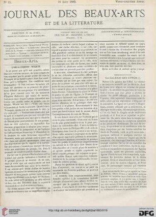 Nr. 15 (15. Août 1883)