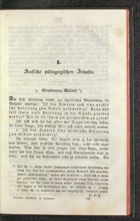 Conferenz-Arbeit