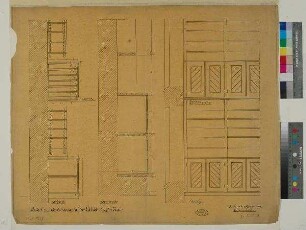 Grundriss vom Erweiterungsbau der Landesbibliothek