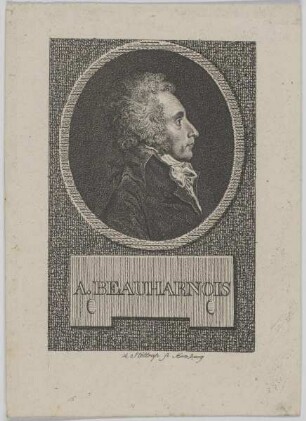 Bildnis des A. Beauharnois