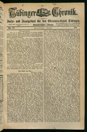 7. September (Nro. 197) - 12. September (Nro. 201)