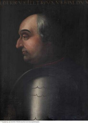 Bildnis des Federico di Montefeltro