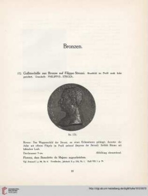 Bronzen (Nr. 172-204)