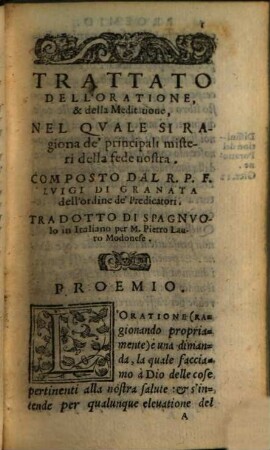 Devotissime meditationi per i Giorni della settimana