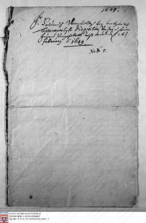Testament des Friedrich Wambold v. Umstadt