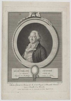 Bildnis des Adam Philipe Custine