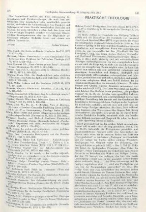538-540 [Rezension] Bohren, Rudolf, Predigtlehre