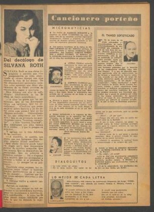Del decálogo de Silvana Roth