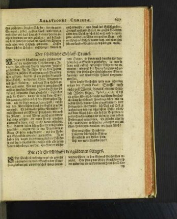 Der schädliche Schlaff-Trunck. [u. a.]