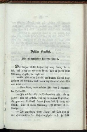 Drittes Kapitel: Ein nächtliches Unternehmen