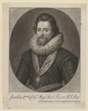 Bildnis des Jacobus I., König von England