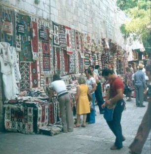 Zadar. Teppichmarkt
