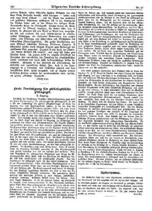 Freie Vereinigung für philosophische Pädagogik : X. Tagung