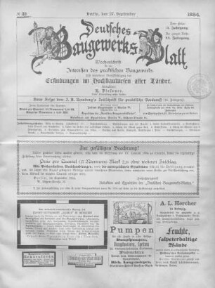 44. Jahrgang. Nr. 39.