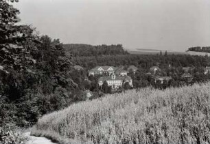 Bad Gottleuba, Klinik - Sanatorium, Ansicht von Südosten, 1951