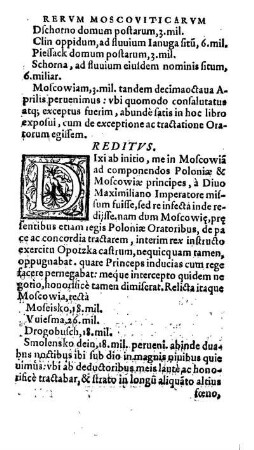 Reditus ex Moscowia