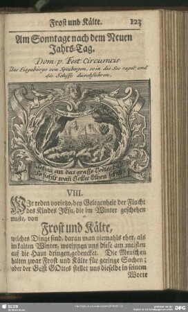 VIII. Frost und Kälte