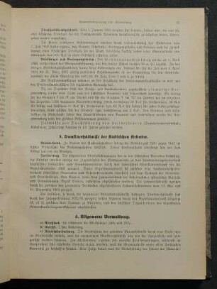 5. Dienstverhältnisse der städtischen Arbeiter.