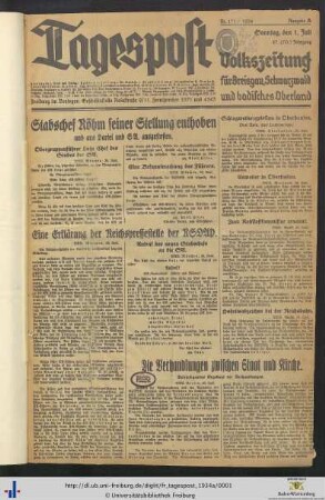 Nr. 171-201 (Juli 1934)
